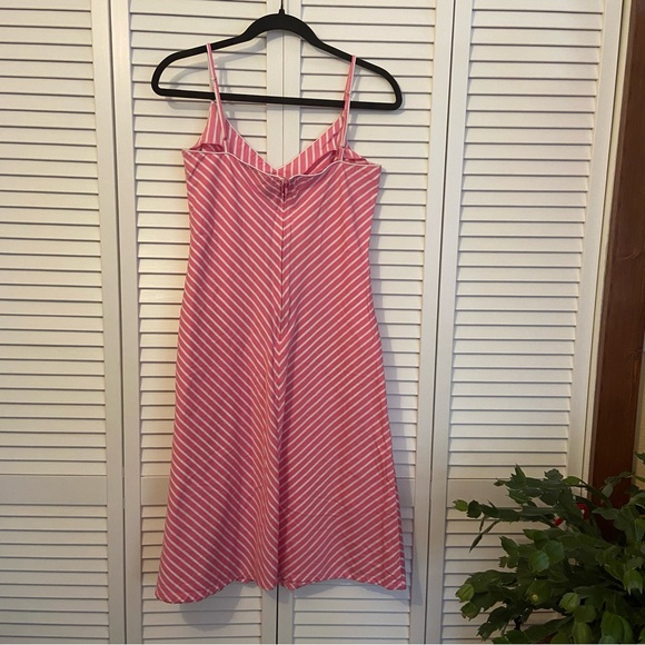 DIVIDED BY H & M Pink and White Stripe Dress size 8 *FINAL PRICE - Picture 2 of 11